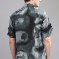 Oversize Printed Cuban shirt