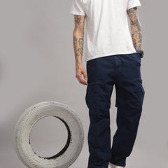 Baggy Cargo Pants - Blue