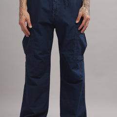 Baggy Cargo Pants - Blue