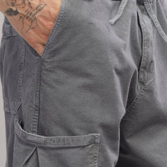 Baggy Cargo Pants - Grey