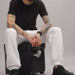 Knitted Cargo-white
