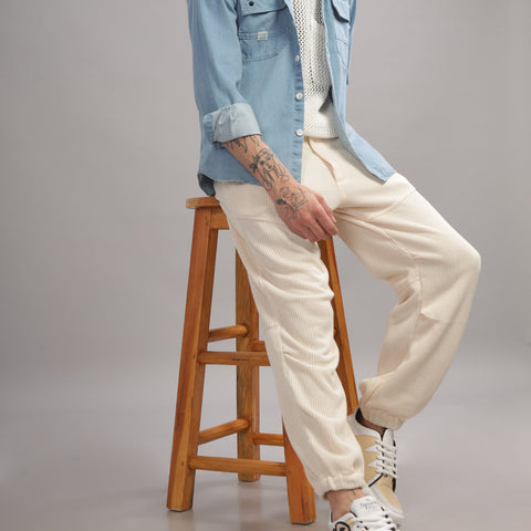 Knitted Cargo - Off White