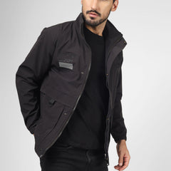 Harrington Jacket - Dark Gray