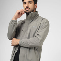 Harrington Jacket - Light Grey