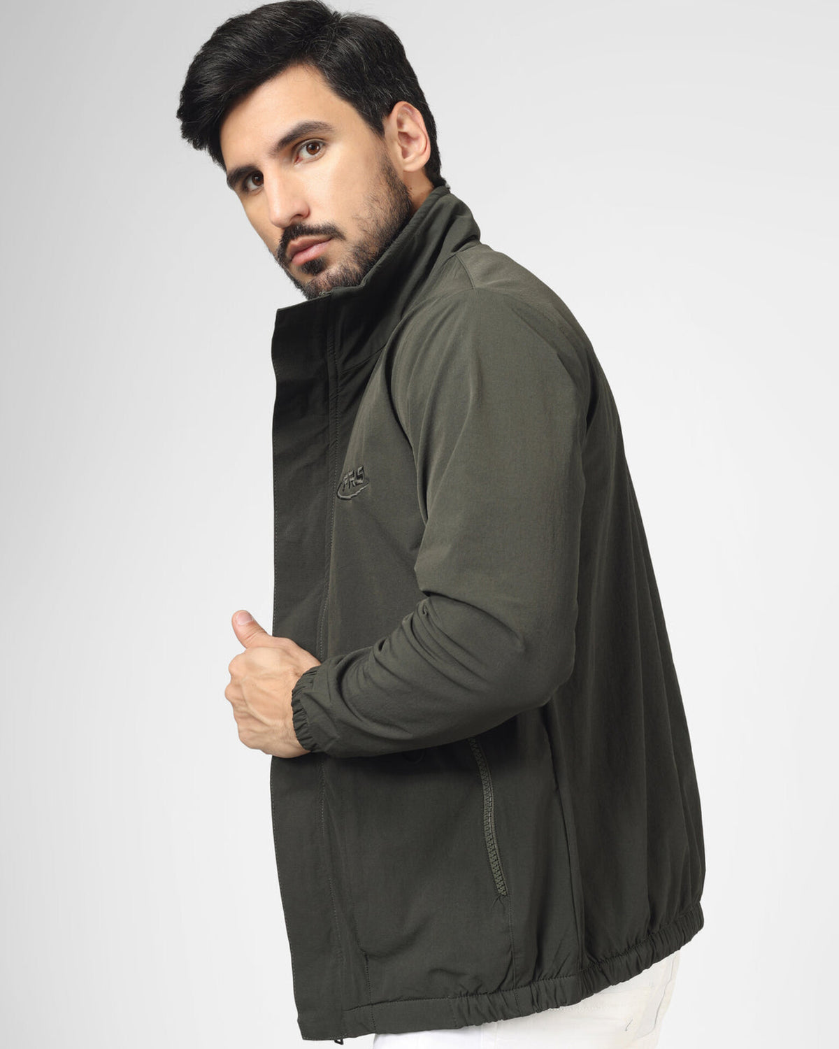 Harrington Jacket - Olive Green