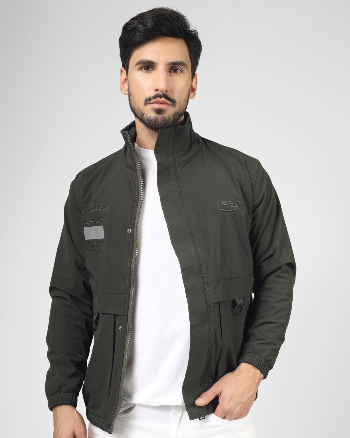 Harrington Jacket - Olive Green