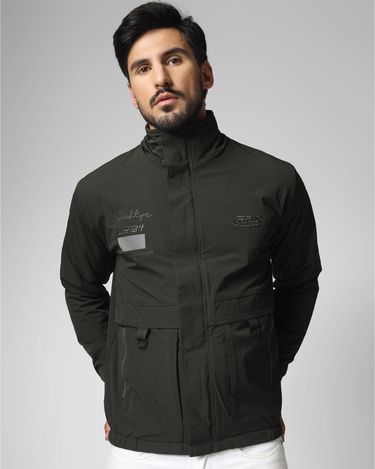 Harrington Jacket - Olive Green